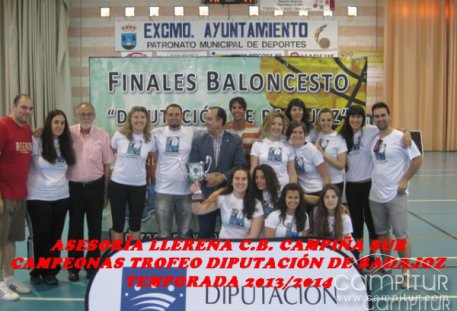 Asesoría Llerena C.B. Campiña Sur, Campeonas del Trofeo Diputación de Badajoz 