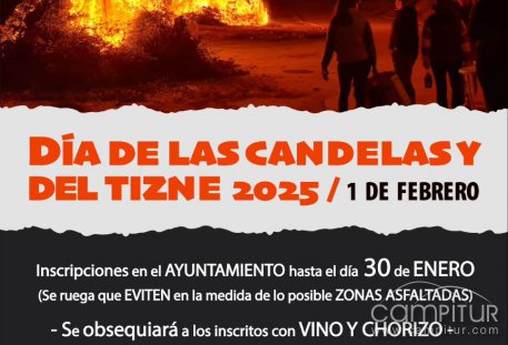 Día de las Candelas y del Tizne 2025 en Maguilla 